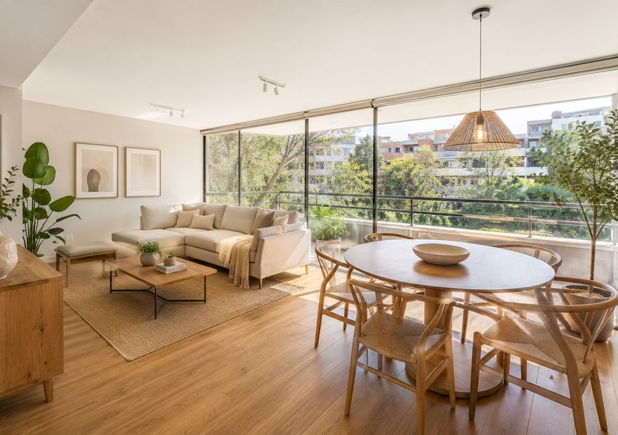 Barrio Italia, sector residencial, conectividad — Ñuñoa